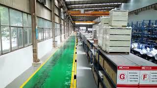 kinocranes clean and tidy factory warehousing