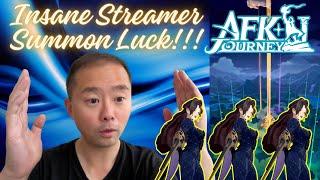 Insane Streamer Luck Holy!!! [AFK Journey]