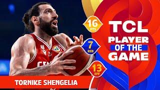 Tornike Shengelia (16 PTS) | TCL Player Of The Game | CPV vs GEO  | FIBA Basketball World Cup 2023