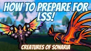 HOW to PREPARE FOR LSS EVENT! || Creatures of Sonaria