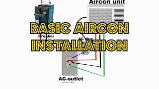 AIRCON OUTLET AT CIRCUIT BREAKER INSTALLATION VLOG 2