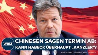 POLITIK: Chinesen sagen Robert Habeck Termin ab - EU Strafzölle färben auf Reise des Ministers ab!