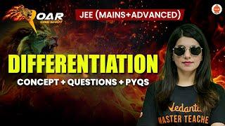 Complete Differentiation | JEE 2025 | All Concepts And Questions | Namrata Ma'am