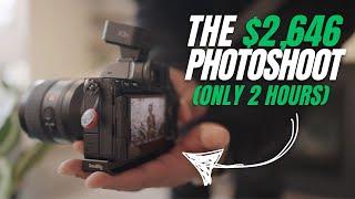 Inside a $2K Photoshoot (Steal This Setup)