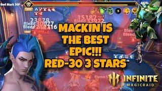 EPIC MACKIN DESTROYS RED MARK TOWER 30 | INFINITE MAGIC RAID