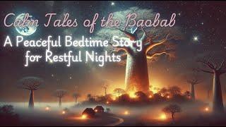 Calm Tales of the Baobab: A Peaceful Bedtime Story for Restful Nights For Grown-up.