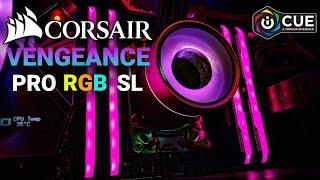 CORSAIR Vengeance RGB PRO SL - installation, visualization and thoughts