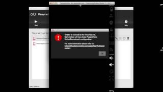 Genymotion Mac issues
