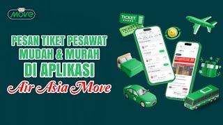 CARA PESAN TIKET PESAWAT DI APLIKASI AIR ASIA MOVE