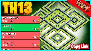 NEW Th13 War Base Link 2020 Anti 3 | Town Hall 13 War Base Link 2020 | Clash of Clans