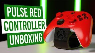 NEW Pulse Red Xbox Wireless Controller Unboxing! #Shorts