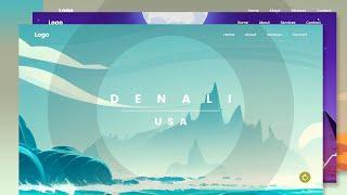 CSS Advanced Slider Animated Website Design | Step by Step Website Design Tutorial