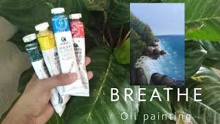 Maries Oil paints + Oil painting for beginners