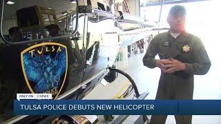 'An outstanding bird': Tulsa Police Department debuts new helicopter