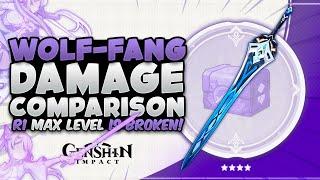NEW "Wolf Fang" BATTLE PASS Sword - Is It Good? Genshin Impact