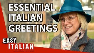 12 Italian Greetings Every Beginner Should Know! | Super Easy Italian 53