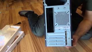 LC-Power 2004MB Mini Tower Black PC Case Unboxing