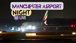 [4K] Tuesday Night Live Manchester Airport  | Join Macc crew & relax #live #maccaviation