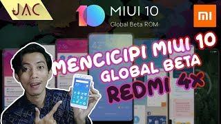 AYO UPDATE MIUI 10 Tapi Masih "Versi Global Beta" Redmi 4X Santoni [JAC Art Code]