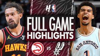 Atlanta Hawks vs San Antonio Spurs - Full Game Highlights | December 19, 2024 | 2024-25 NBA Season