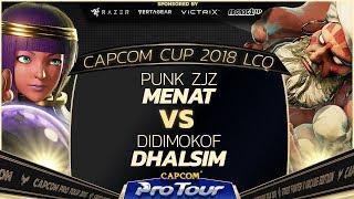 ZJZ (Menat) vs Didimokof (Dhalsim) - Capcom Cup 2018 - CPT2018