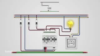 SATEL KNX-SA24 – universal switch actuator