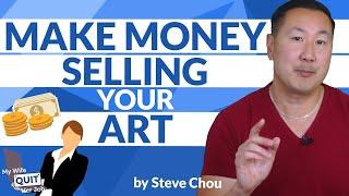 14 Ways To Make Money Selling Your Art Online (A Guide For Beginners)