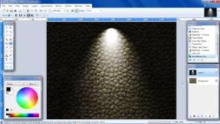 Paint.NET Wall Light Effect