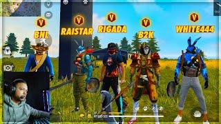 B2K VS WHITE 444 VS RAISTAR VS BNL VS RIGADA | 1 MATCH ONE WINNER