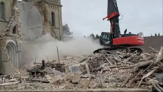 St. Lambertus - video documentation of the building and its demolition