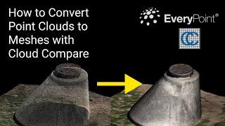 How to Turn a Point Cloud to a Mesh Using CloudCompare