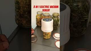 Will this 3 in 1 Electric Mason Jar Vacuum Sealer actually Seal ‍️? #vacuumsealer