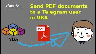 How to send a PDF document to a Telegram user in VBA