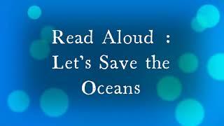 Let's Save the Oceans