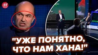 Скандал! Z-пропагандиста порвало через Курськ, сам не свій. Реакцію треба бачити @RomanTsymbaliuk