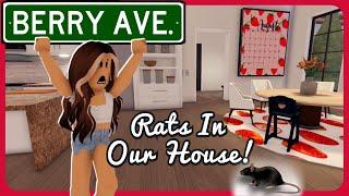 Rats In Our New House! | BERRY AVENUE  RP | Roblox Family Roleplay