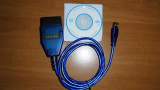 Unboxing Auto OBD2 Diagnose wire OBDII  KKL 409.1 16 Pin  USB for PC compatible to VAG