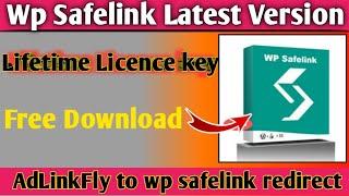 Wp Safelink WordPress Plugins Free || wp safelink AdLinkFly || latest version