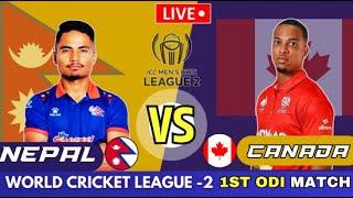 NEPAL VS CANADA || WORLD CRICKET LEAGUE  -2 || NEP VS CAN prematch analysis