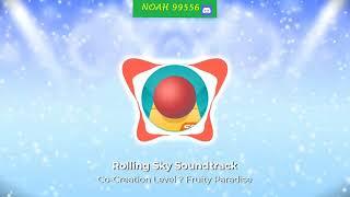 Rolling Sky Co-Creation Level 28 Fruity Paradise Soundtrack