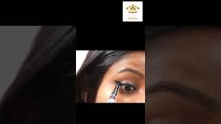 5 different eyeliner looks - Part 3 ll Easy pen eyeliner tutorial ll #shorts #shortsfeed #makeup