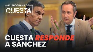 Carlos Cuesta responde a Sánchez por su persecución a los medios