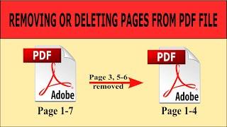 Removing or Deleting Pages from a PDF Document (Free Without Using any Software)