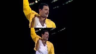 Freddie Mercury - Vocal Improv (Live at Wembley Stadium, 1986) - [Short Comparison]