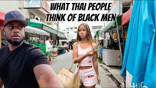 How do Thai people treat Black Men?