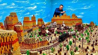 Das große Finale: LEGO Western Welt fertig!