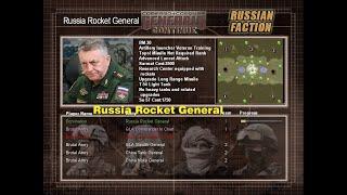 Command & Conquer General Zero Hour Continue Mod - Russia Rocket (NEW GENERAL)