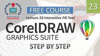 CorelDraw Interactive Fill & Mesh Fill Tool, How to use Interactive & Mesh Fill Tool in CorelDraw