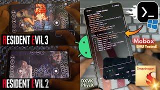 MOBOX PC Emulator Android - RESIDENT EVIL 2/3 Gameplay Test!
