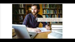 Accounting tutors online